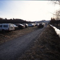 Parkering ved Valborgs vei.